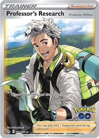 Professor's Research (Full Art) (078/078) [Pokemon GO]