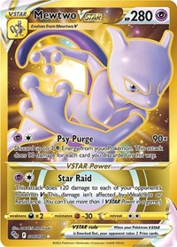Mewtwo VSTAR (86) (Secret) (086/078) [Pokemon GO]