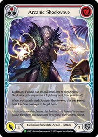 Arcanic Shockwave (Red) (Extended Art) - LGS079 (LGS079) [Flesh and Blood Promo Cards]
