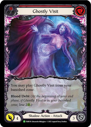 Ghostly Visit (Red) - FAB038 [Flesh and Blood Promo Cards]