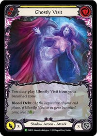 Ghostly Visit (Yellow) - FAB039 (FAB039) [Flesh and Blood Promo Cards]