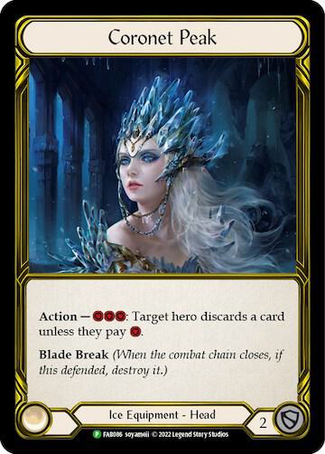 Coronet Peak (Golden) - FAB086 [Flesh and Blood Promo Cards]