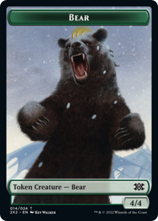 Bear // Eldrazi Scion Double-Sided Token (14 // 1) [Double Masters 2022]
