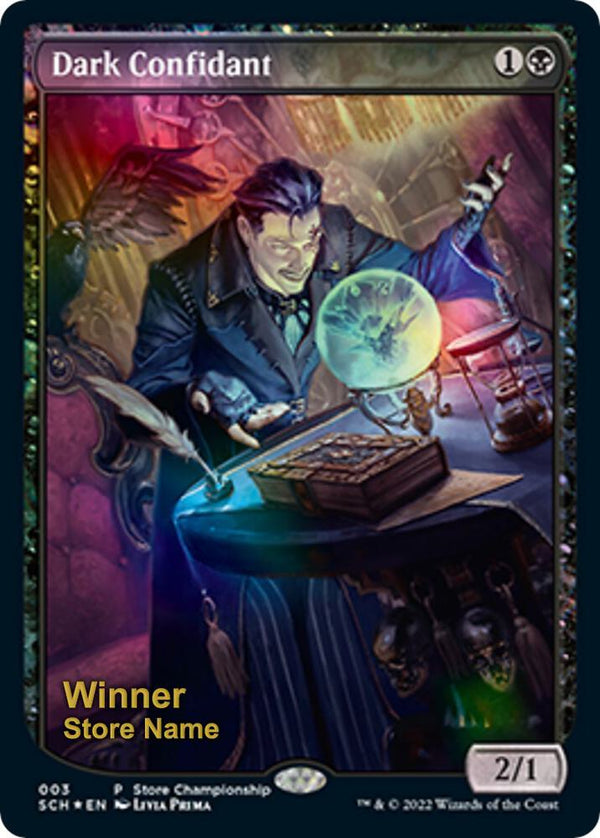Dark Confidant (Winner) (3) [Game Day Promos]