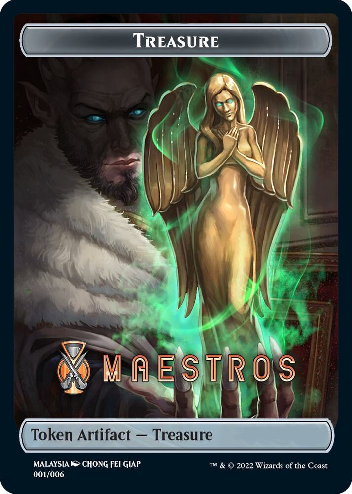 Treasure Token (Maestros) [SEA Exclusive] (001/006) [Streets of New Capenna]