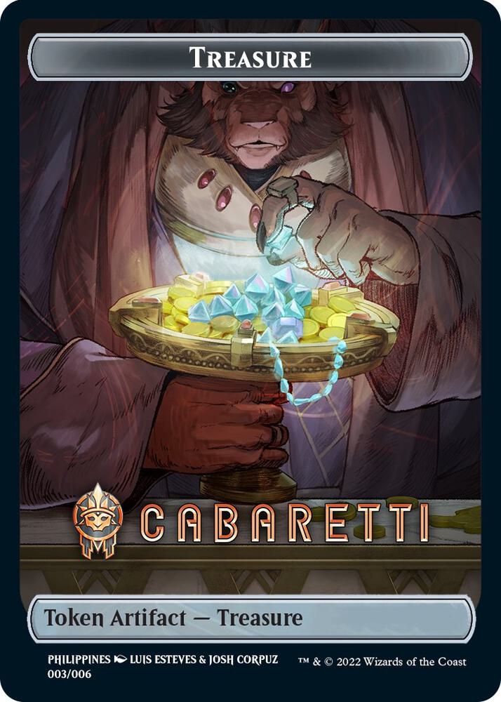 Treasure Token (Cabaretti) [SEA Exclusive] (003/006) [Streets of New Capenna]