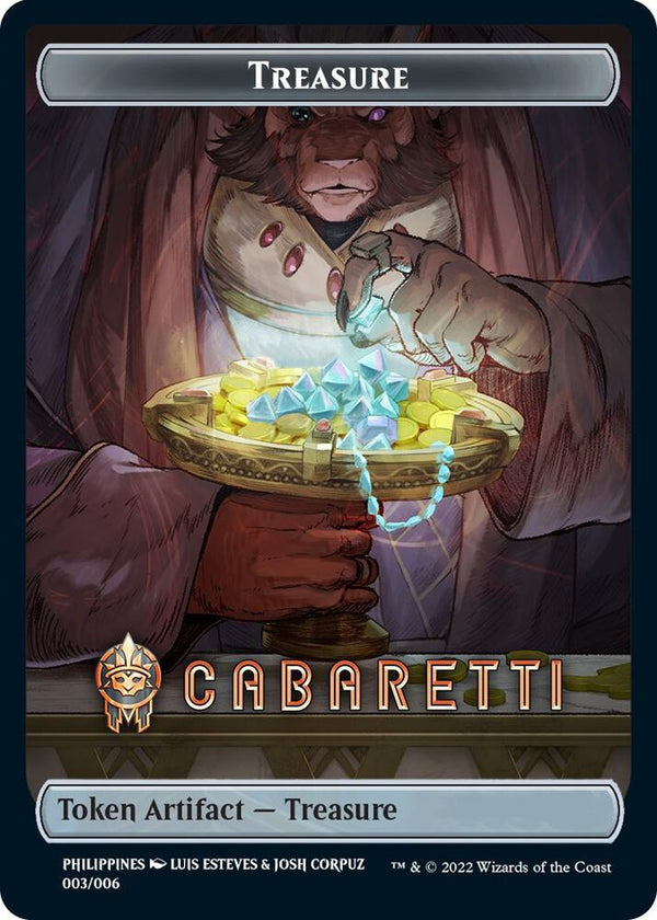 Treasure Token (Cabaretti) [SEA Exclusive] (003/006) [Streets of New Capenna]