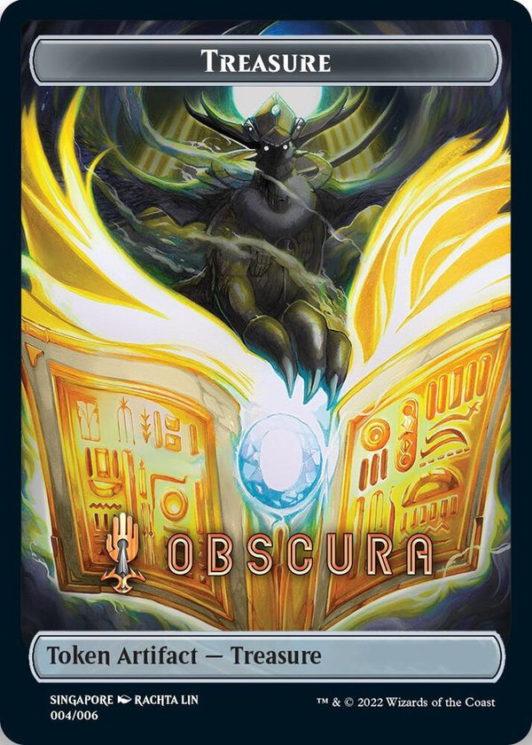 Treasure Token (Obscura) [SEA Exclusive] (004/006) [Streets of New Capenna]