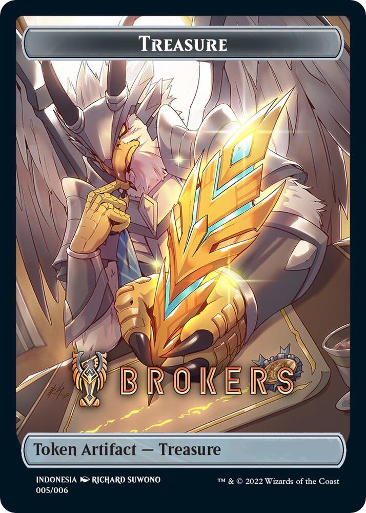 Treasure Token (Brokers) [SEA Exclusive] (005/006) [Streets of New Capenna]