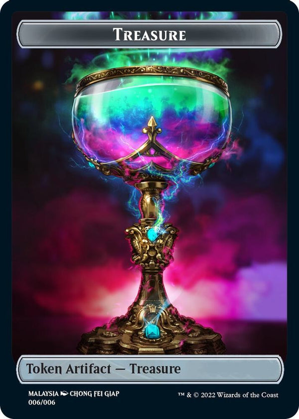 Treasure Token [SEA Exclusive] (6) [Streets of New Capenna]