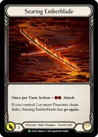 Searing Emberblade - LGS105 (LGS105) [Flesh and Blood Promo Cards]
