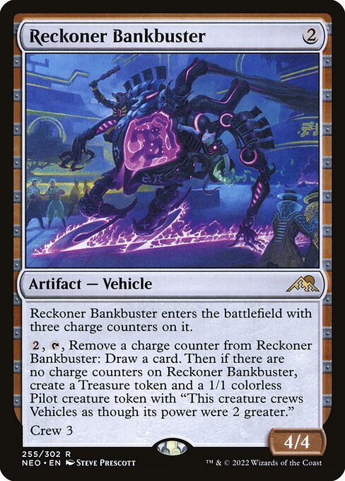 Reckoner Bankbuster (255) [Kamigawa: Neon Dynasty]