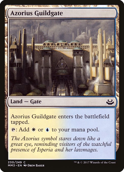 Azorius Guildgate (230) [Modern Masters 2017]