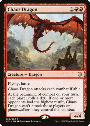 Chaos Dragon (30) [Forgotten Realms Commander]