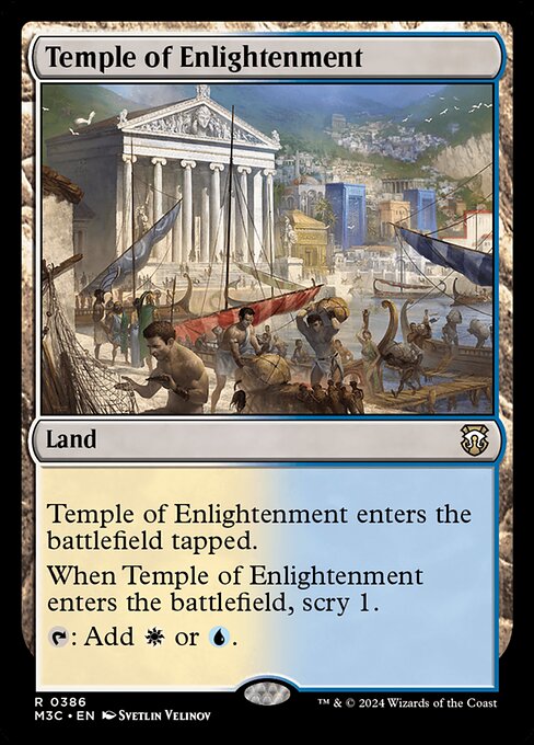 Temple of Enlightenment (386) [Modern Horizons 3 Commander]