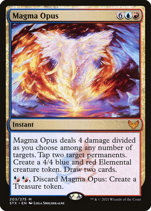 Magma Opus (203) [Strixhaven: School of Mages]