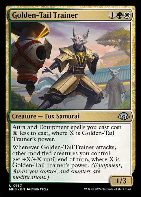 Golden-Tail Trainer (187) [Modern Horizons 3]