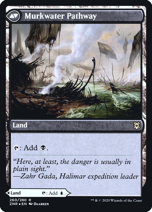 Clearwater Pathway // Murkwater Pathway (260s) [Zendikar Rising Promos]