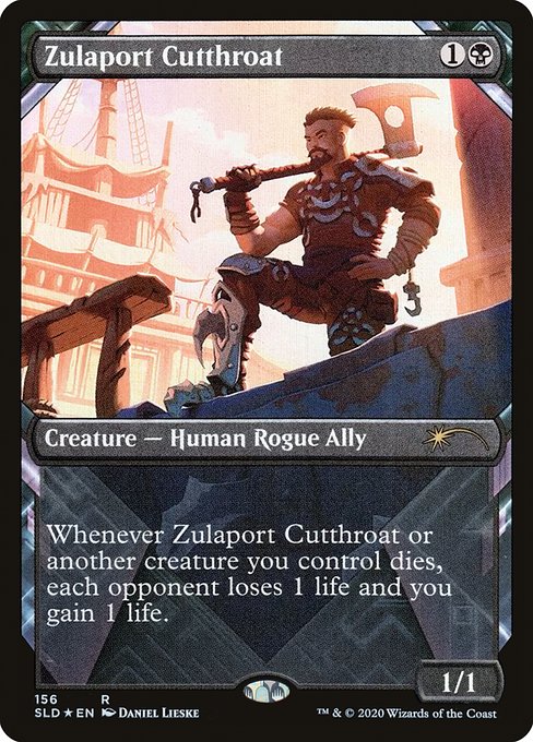 Zulaport Cutthroat (156) [Secret Lair Drop] [Showcase]