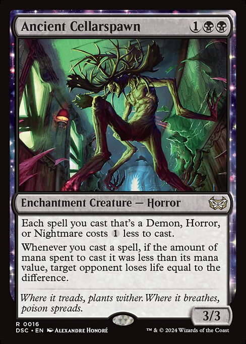 Ancient Cellarspawn (16) [Duskmourn: House of Horror Commander]