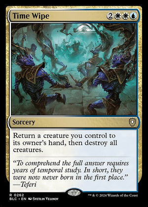 Time Wipe (262) [Bloomburrow Commander]