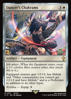 Dancer's Chakrams (17) [Final Fantasy Commander]
