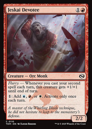 Jeskai Devotee (110) [Tarkir: Dragonstorm]