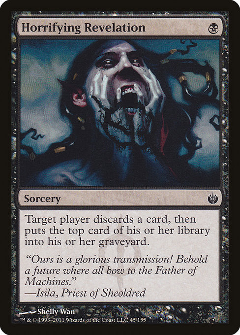 Horrifying Revelation (45) [Mirrodin Besieged]