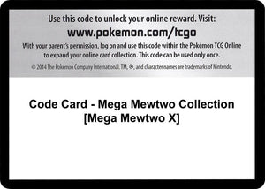 Code Card - Mega Mewtwo Collection [Mega Mewtwo X] [XY BREAKthrough]