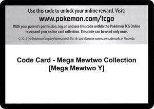 Code Card - Mega Mewtwo Collection [Mega Mewtwo Y] [XY BREAKthrough]