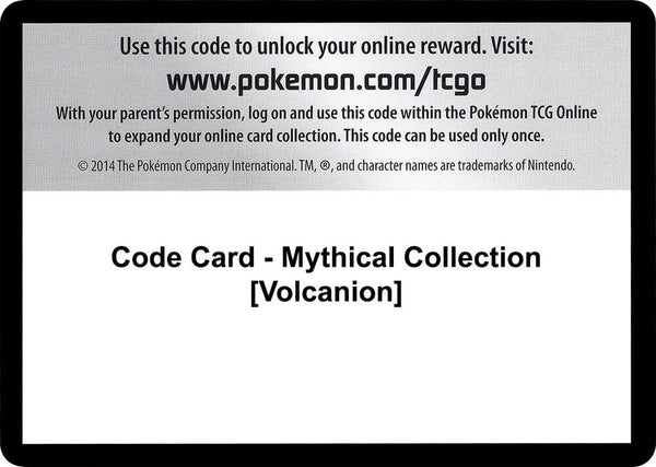 Code Card - Mythical Collection [Volcanion] [XY Evolutions]