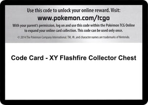 Code Card - XY Flashfire Collector Chest [XY Flashfire]