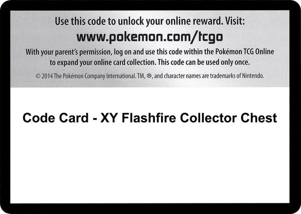 Code Card - XY Flashfire Collector Chest [XY Flashfire]
