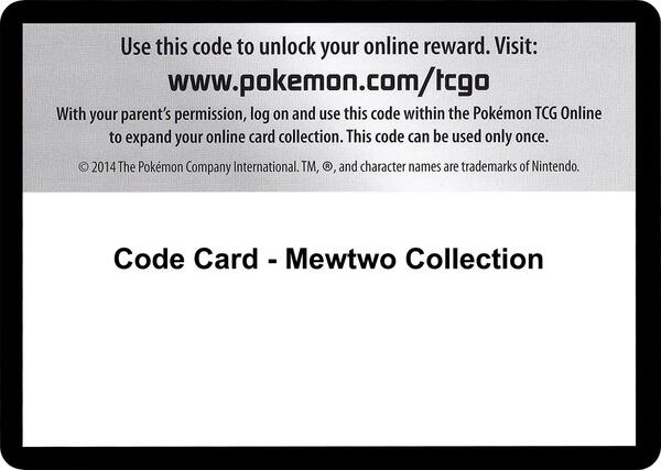 Code Card - Mewtwo Collection [Next Destinies]