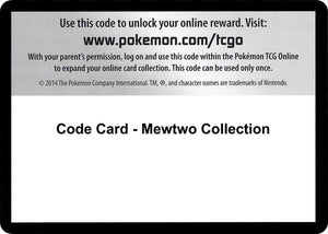 Code Card - Mewtwo Collection [Next Destinies]