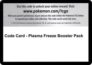 Code Card - Plasma Freeze Booster Pack [Plasma Freeze]
