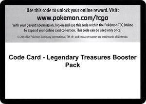 Code Card - Legendary Treasures Booster Pack [Legendary Treasures]