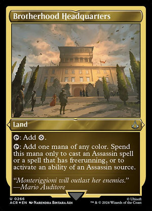 Brotherhood Headquarters (266) [Assassin's Creed]