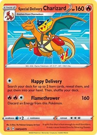 Special Delivery Charizard - SWSH075 (SWSH075) [SWSH Sword and Shield Promo Cards]