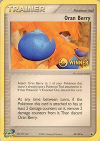 Oran Berry - 85/109 [Winner] (085/109) [League and Championship Cards]