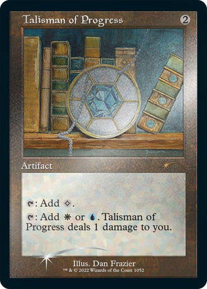 Talisman of Progress (Retro Frame) (Foil Etched) (1052) [Secret Lair Drop]