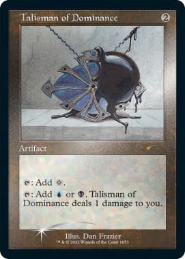 Talisman of Dominance (Retro Frame) (Foil Etched) (1053) [Secret Lair Drop]