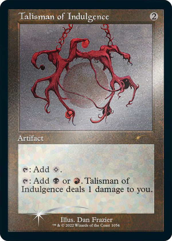 Talisman of Indulgence (Retro Frame) (Foil Etched) (1054) [Secret Lair Drop]