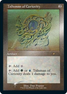 Talisman of Curiosity (Retro Frame) (Foil Etched) (1061) [Secret Lair Drop]