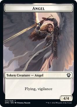 Angel Token (1) [Dominaria United Commander]