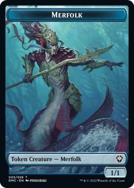 Merfolk Token (5) [Dominaria United Commander]