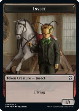 Insect Token (7) [Dominaria United Commander]
