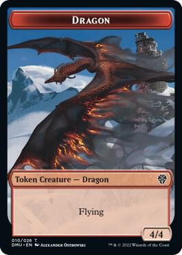 Dragon Token (10) [Dominaria United]