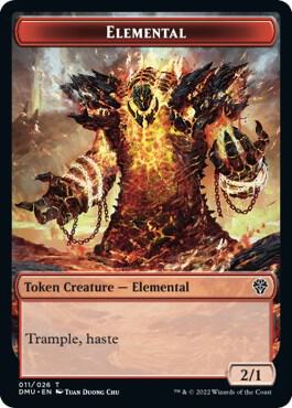 Elemental Token (11) [Dominaria United]