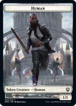 Human // Snake Double-Sided Token (2 // 11) [Dominaria United Commander]